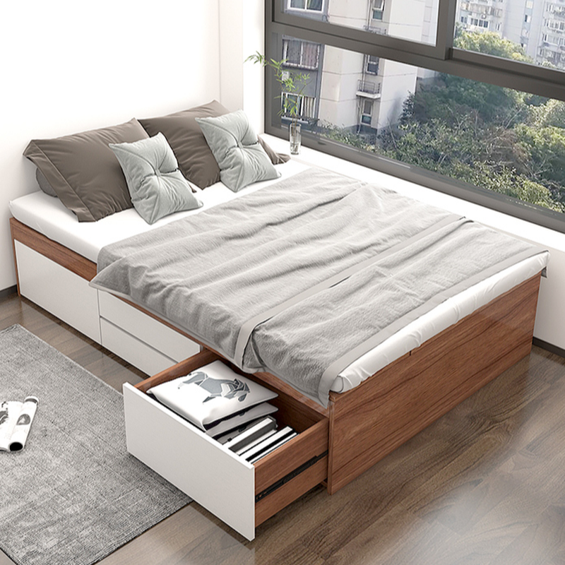 Auburn Contemporary Solid Color Storage Included Bed - image 3