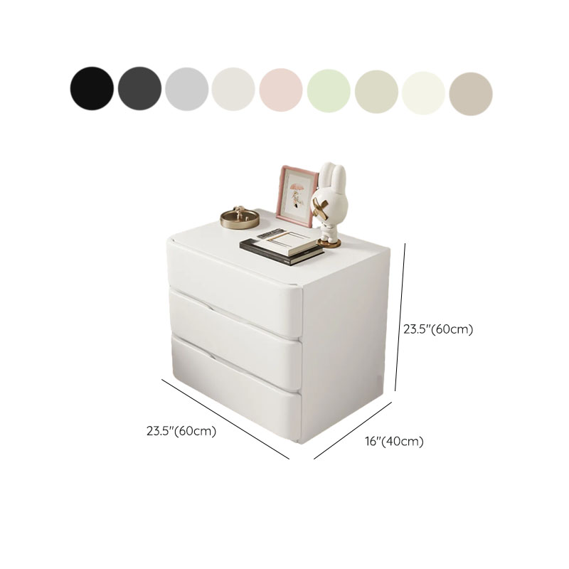 Art Deco Nightstand With Drawer Organization with 3 Drawers - image 22