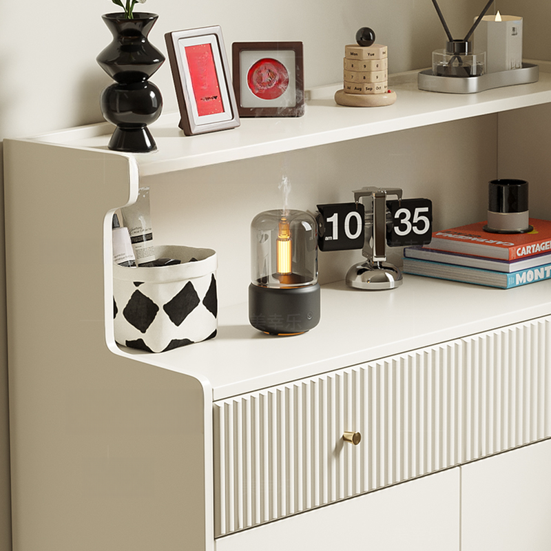Chalk Casual Composite Wood Console Dresser/Bachelor Chest with Shelves, 8 Drawers/4 Drawers, Vertical Orientation - image 5