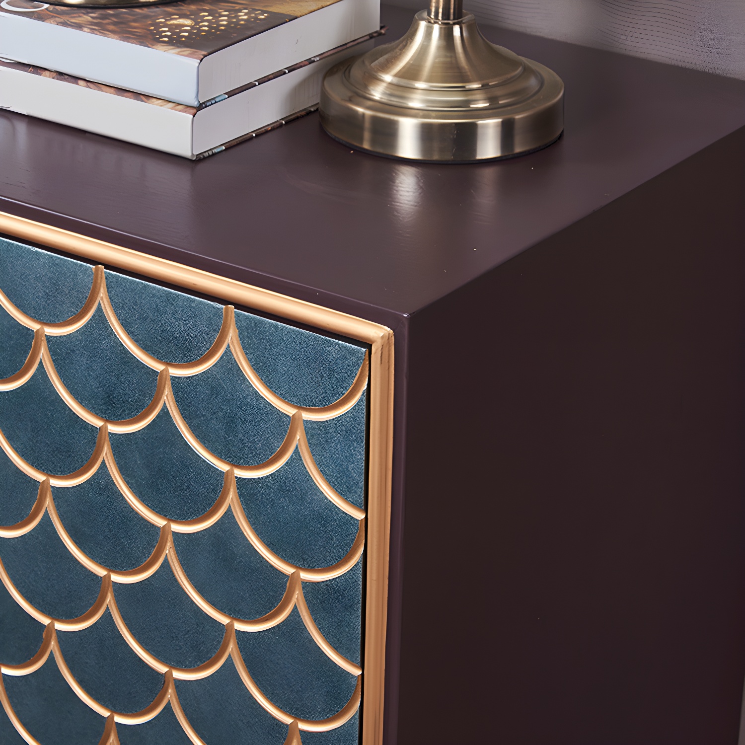Industrial Accent Cabinet with Cup Pulls Doors and Straight Legs - image 10