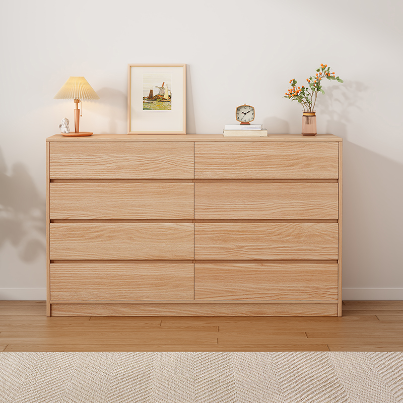 Natural Simple Cube for Parlor Console Dresser/Bachelor Chest/Lingerie Chest