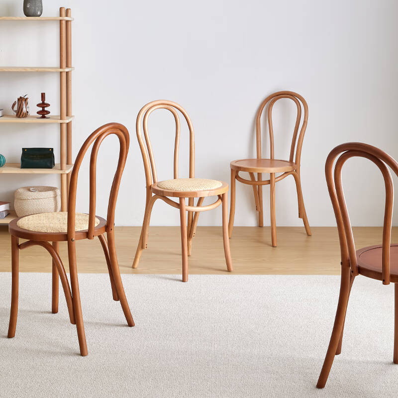 Reliable Outlined Intertwined Armless Chair for Restaurant Use - image 7