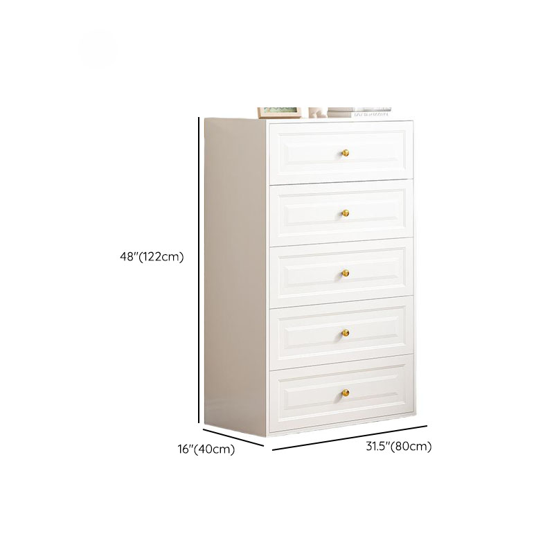 Chalk Casual Metal Bachelor Chest/Semainier with 5 Drawers/3 Drawers/4 Drawers in Vertical/Horizontal Orientation - image 21