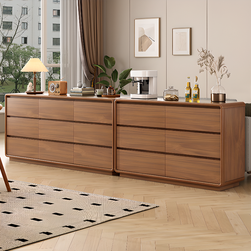 3 Tiers/5 Tiers/4 Tiers Cube Console Dresser/Lingerie Chest/Bachelor Chest in Solid+Engineered Wood with Drawers in a Contemporary Style - image 3