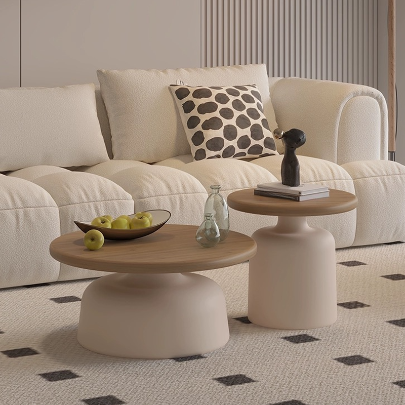 Orbicular Lumber Board Game Coffee Table for Home Use - image 4