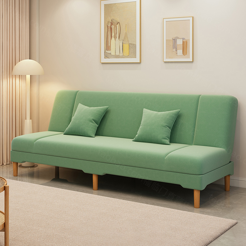 Modern Simple Style Dove Grey/Blue/Green Fold Away Convertible Sofa Living Spaces