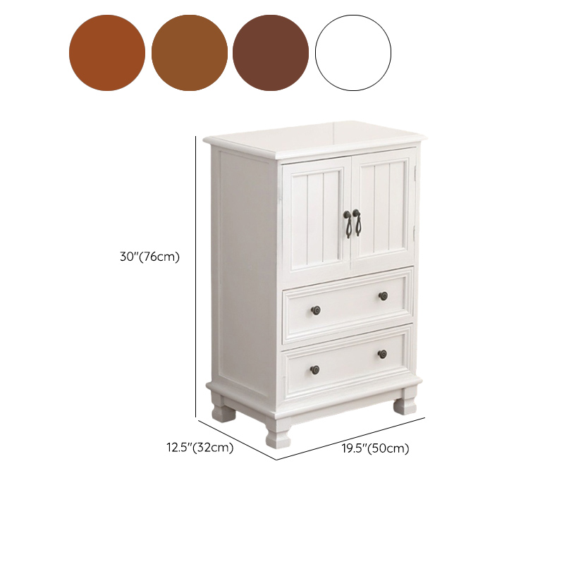 Scandinavian Narrow Metal Lingerie Chest/Semainier, Features 1 Cabinet and Included Shelves - image 23