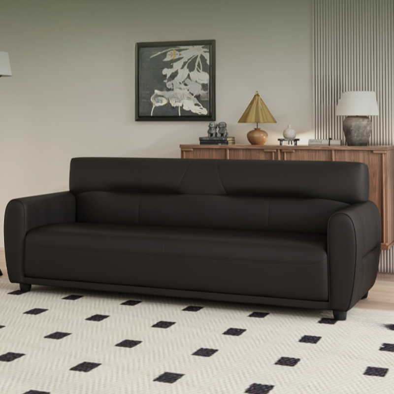Dark Gray/Sage/Off-White Standard Sofa with Armrest for Drawing Room - image 9