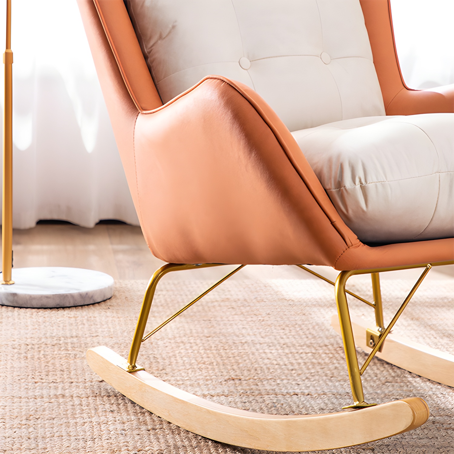 Modern Style Lounge Leisure Rocking Chair Home Lazy Sofa Chair - image 18