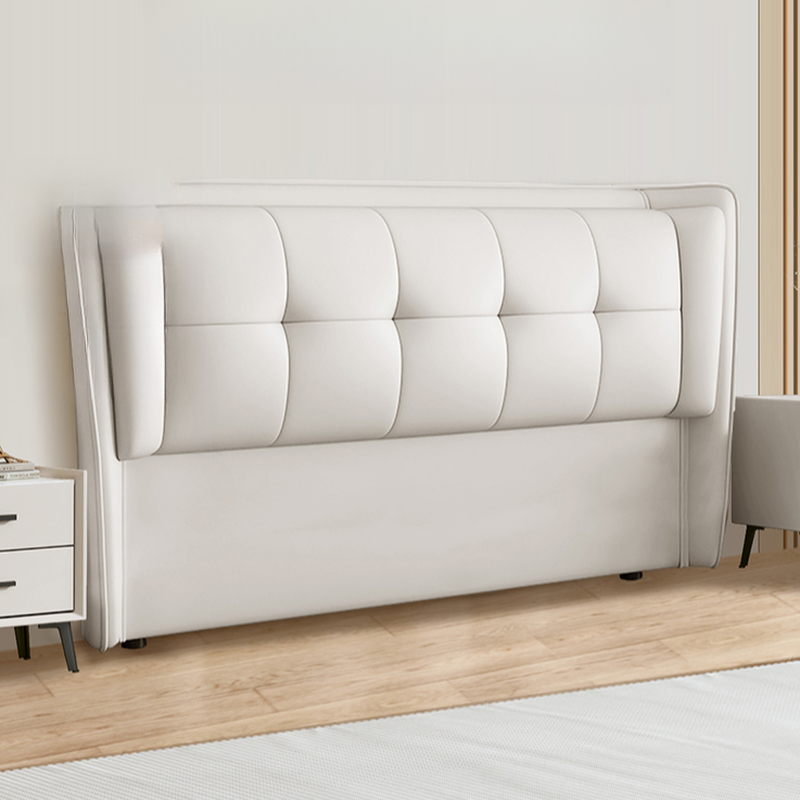 Standard（36-55“） Free-standing Standard Rectangular Full(54"W x 75"L) Stitch-tufted Wingback Headboard with Timber Frame and Sponge Filing - image 10