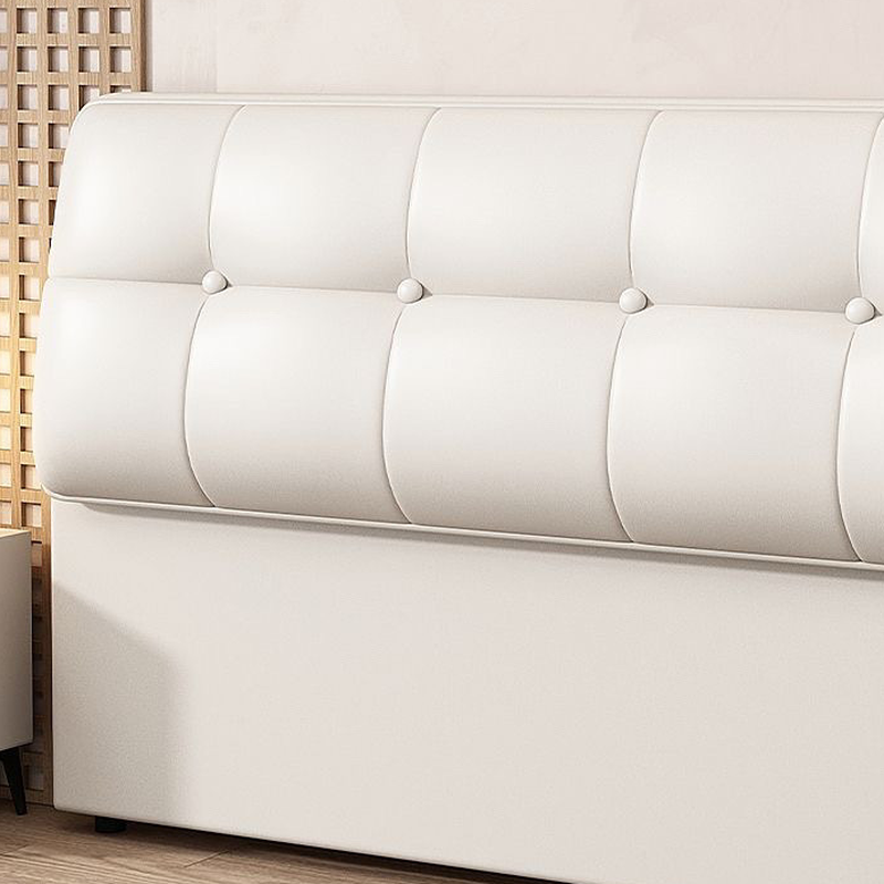 Art Deco Style Panel Headboard with No Distressing, Decorative-stitched Tufting, Rectangle Shape for King/Queen/Full Bed, Sponge Upholstery Fill, Standard Height - image 7