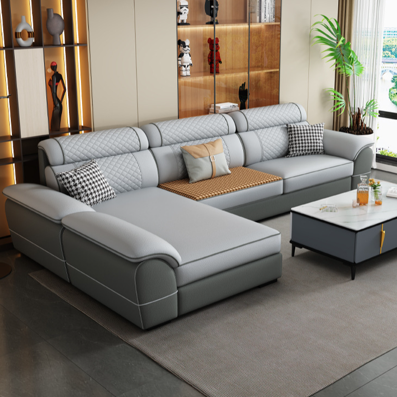 4 Pc L-Shape/Straight Left Hand Facing/Horizontal Sofa Recliner/Sofa Couch for 5 Person - image 4