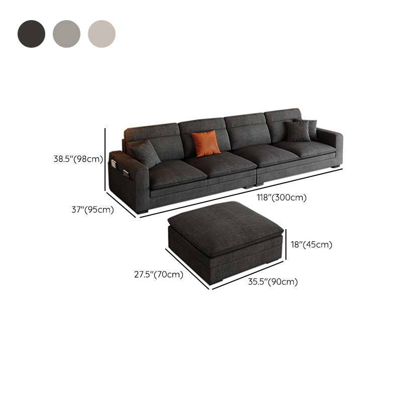 L-Shape/Straight Sofa Recliner/Sofa Couch with Concealed Support and Pine Wood Frame - image 30