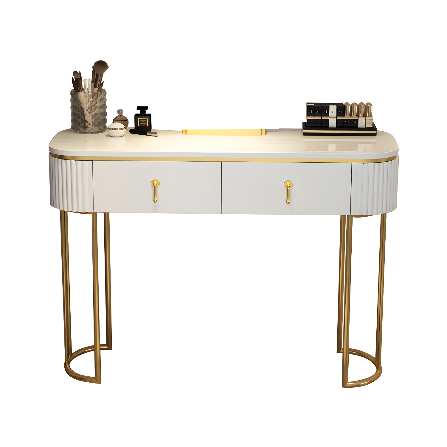 Glam Bedroom Vanity Dressing Table Wood Vanity Dressing Table Set - image 12