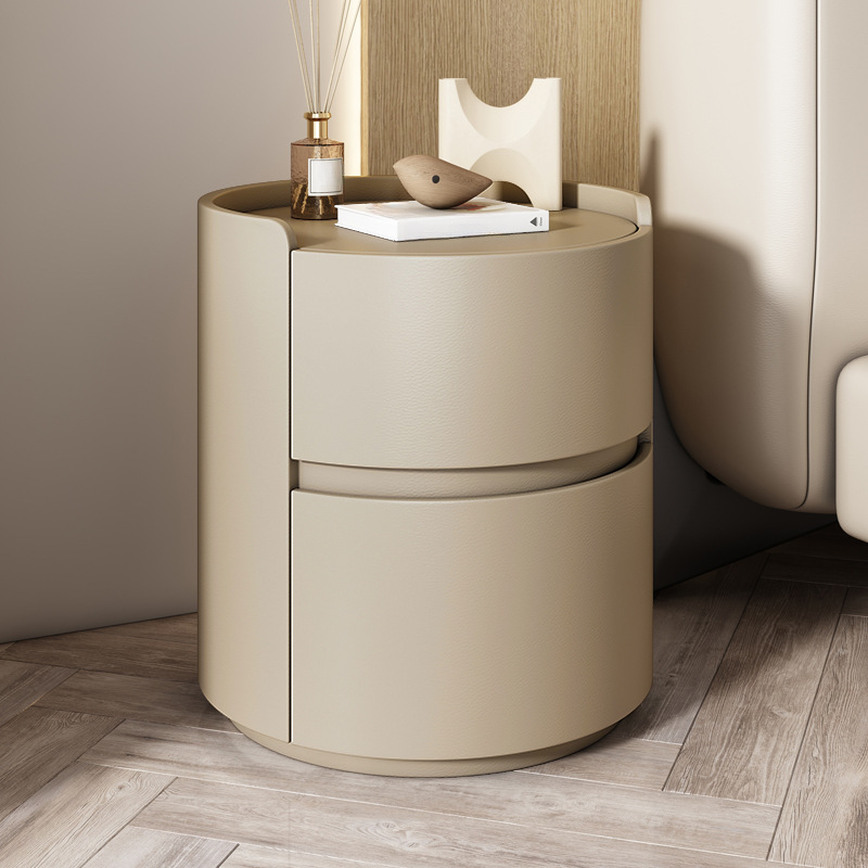 Simple 2 Tiers Nightstand With Drawer Organization, 2 Drawers - image 6