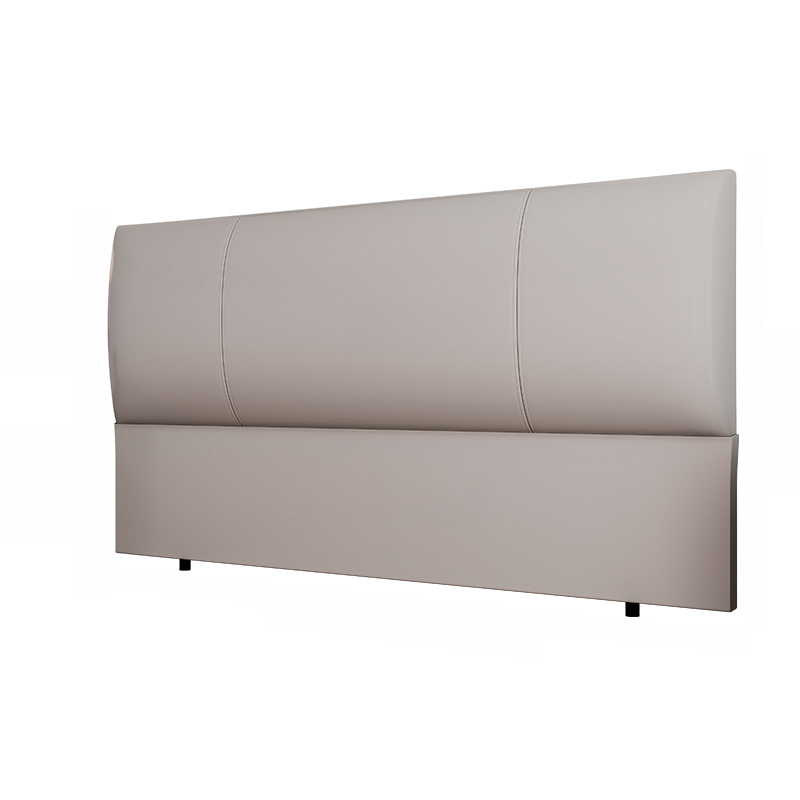 Simplistic Style Panel Headboard in Natural Wood with No Distressing, Rectangular Shape for Queen/Full/Twin XL Bed, Featuring Sponge Upholstery and Standard Height - image 5