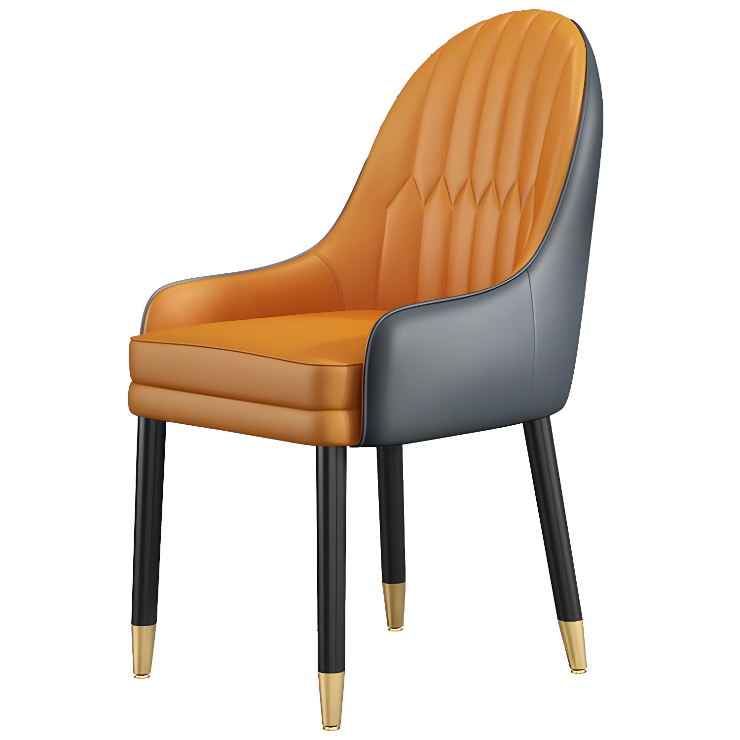 Leather Contemporary Home Side Chair Parsons Chair of 21'' Wide Chairs - image 21