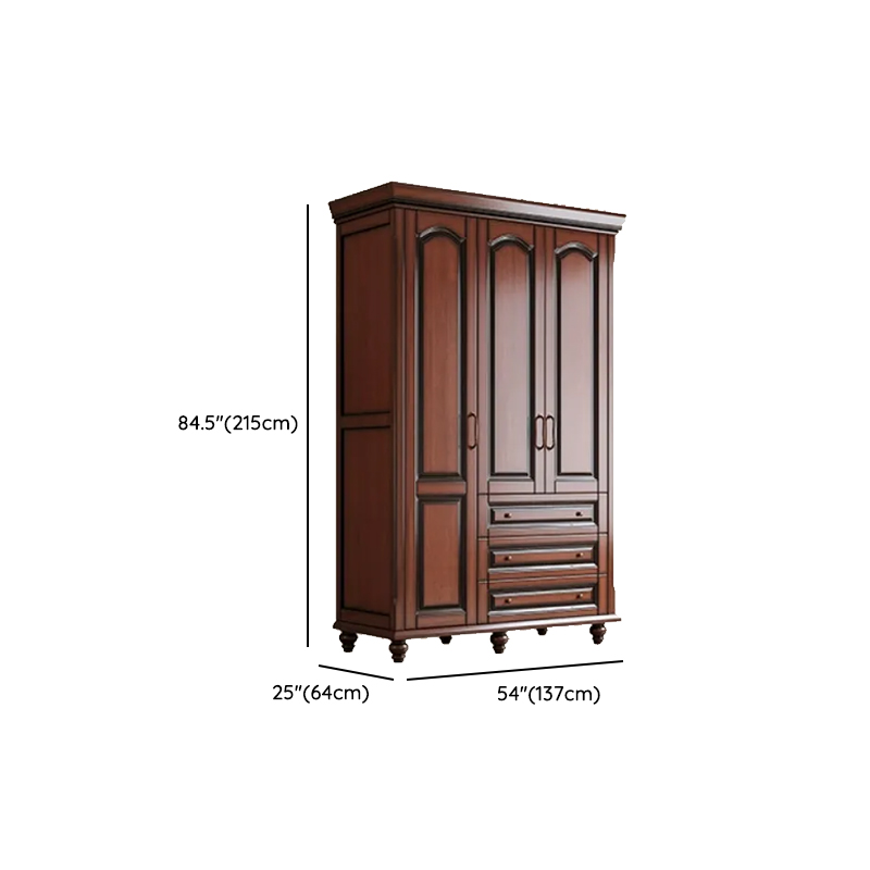 Standalone Wood Armoire Cabinet with Hinged Soft Close Door, Soft Close Drawer & Interior Shelves - image 14