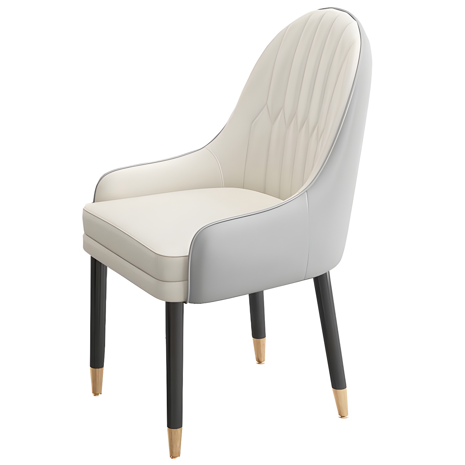 Leather Contemporary Home Side Chair Parsons Chair of 21'' Wide Chairs - image 15