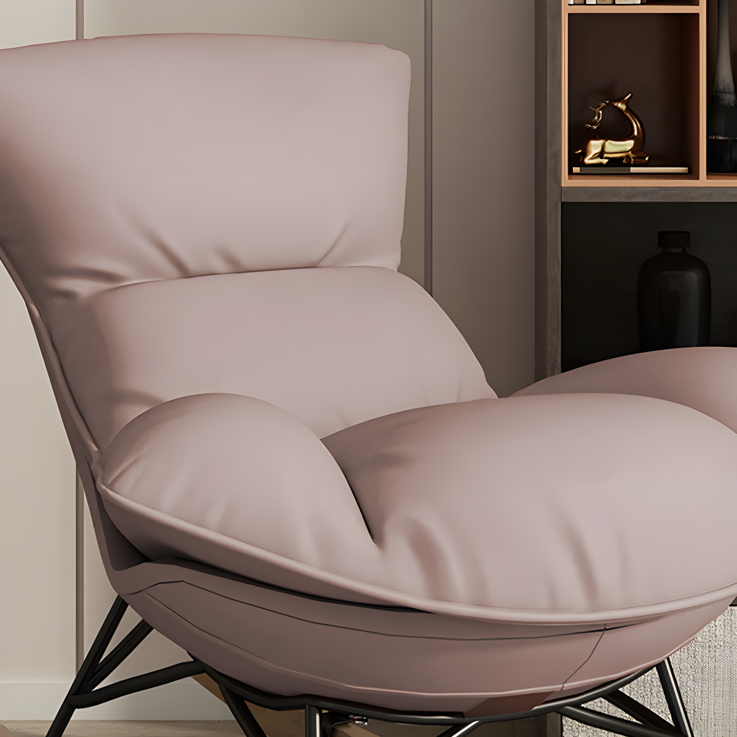 Nursery Sofa Rocking Chair Indoor Rocking Chair for Living Room and Bedroom - image 12