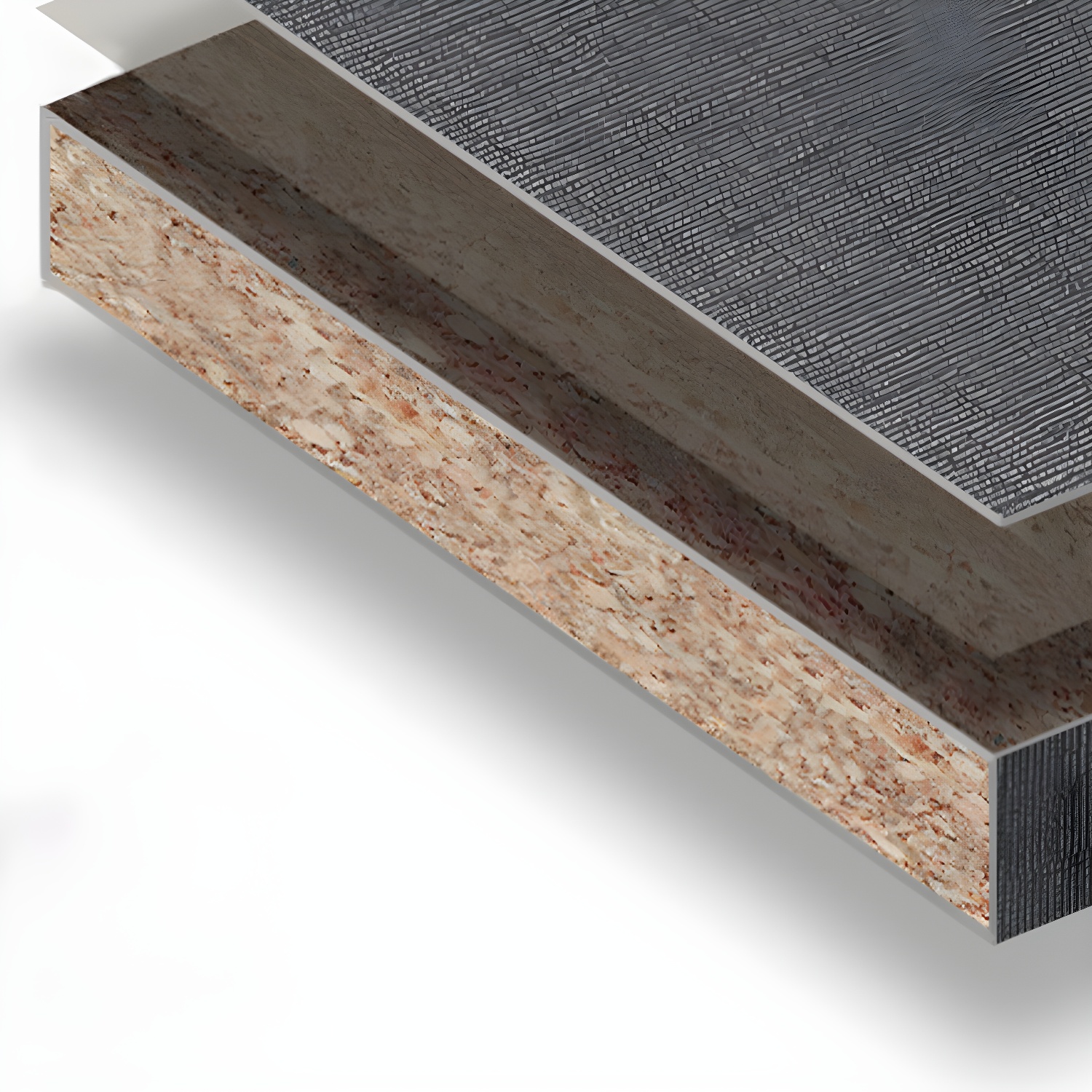 Contemporary Grey Storage Cabinet with Garment Rod Hinged Door Cabinet for Bedroom - image 10