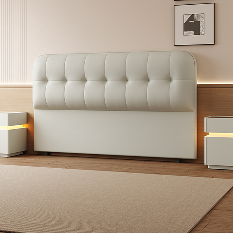 King(76"W x 80"L)/Queen(60"W x 80"L)/Full(54"W x 75"L) Button-tufted Rectangular Panel Headboard with Lumber Frame, Sponge and With Legs, Standard（36-55“） H - image 7