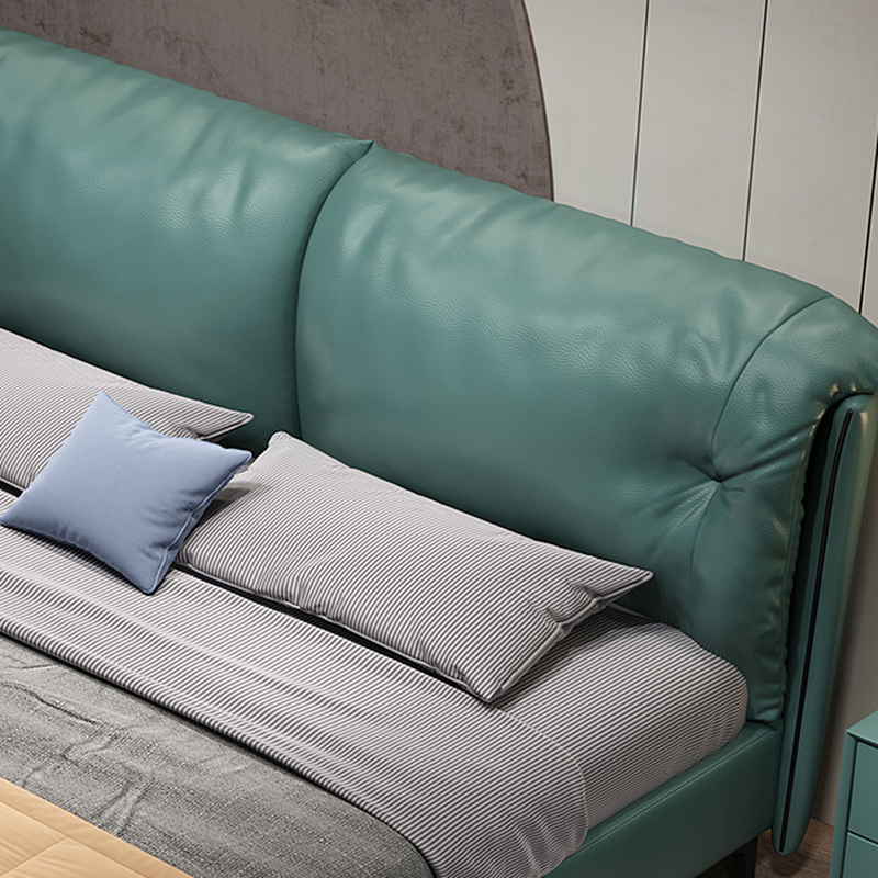 Lime Green Solid Color Timber Storage Bed/Platform Bed for Living Room - image 6