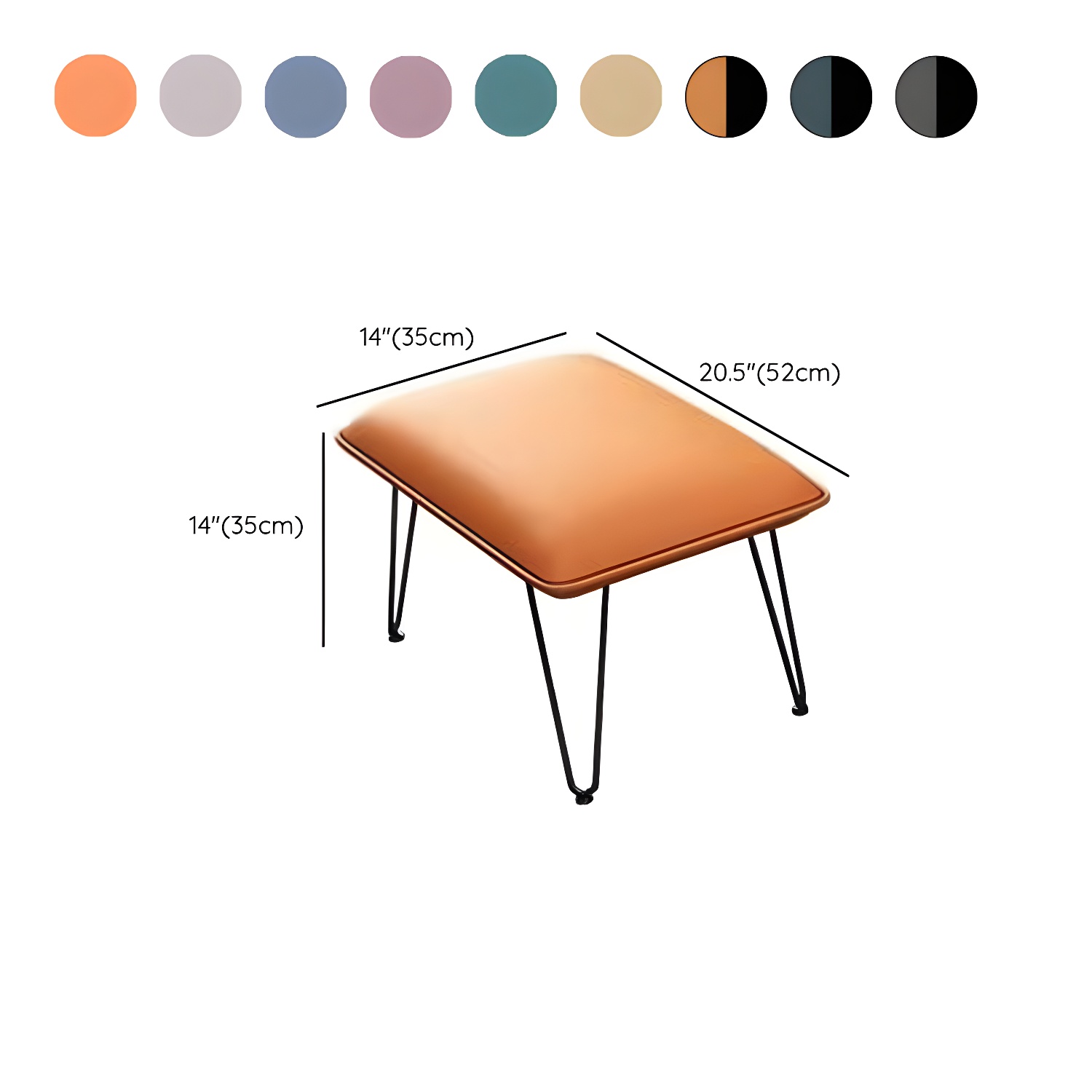 Modern Rocking Chair Upholstered Button-Tufted Glider for Living Room - image 16