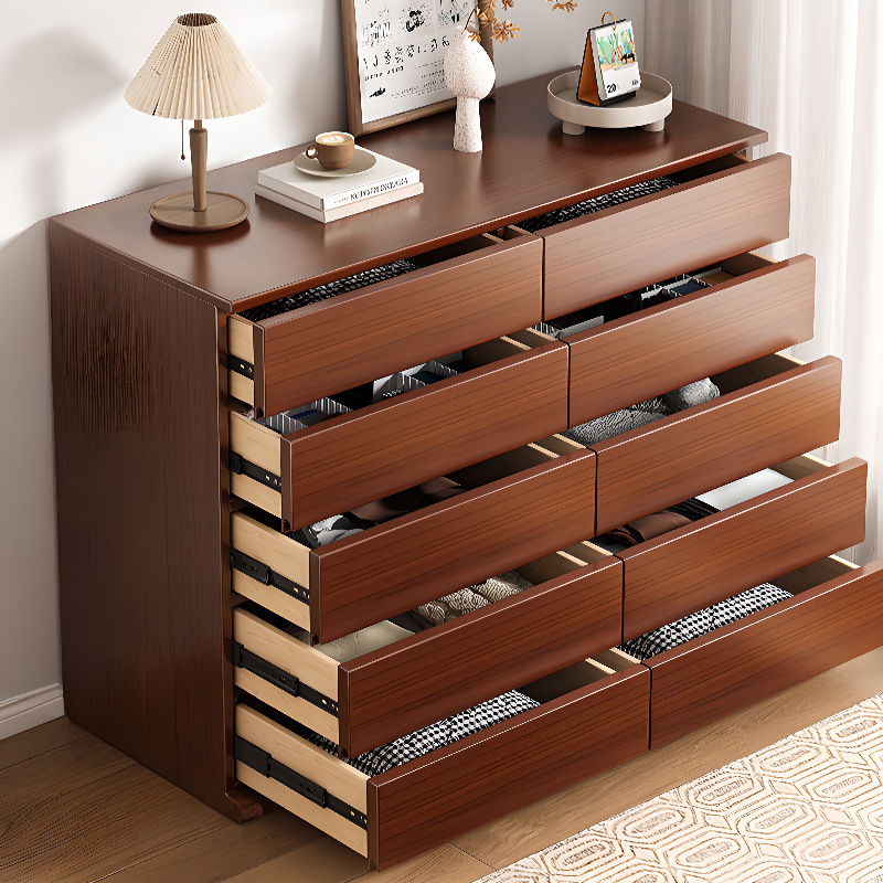 Art Deco Double Dresser/Semainier Horizontal/Vertical 10 Drawers/12 Drawers/8 Drawers in Wood - image 6