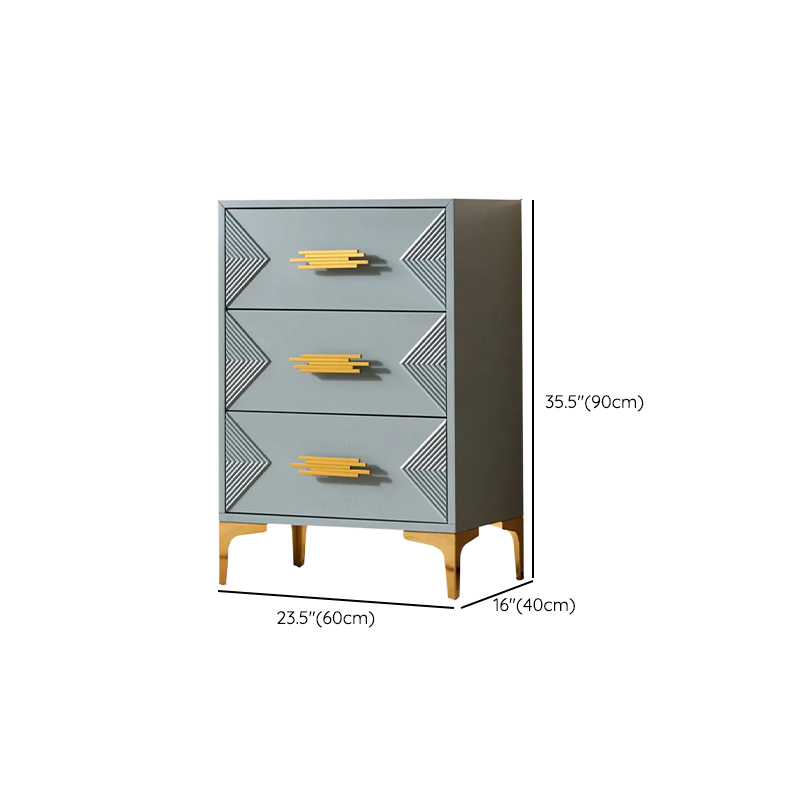 Glamorous Self-supporting Cerulean Accent Cabinet/Accent Chest for Drawing Room - image 15