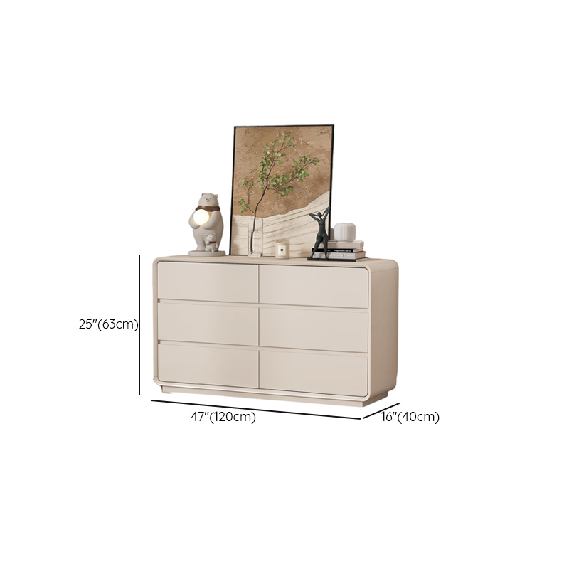 Off-White Trendy Composite Wood Bachelor Chest/Double Dresser/Lingerie Chest with 3/4/5 Drawers in Vertical/Horizontal Orientation - image 13
