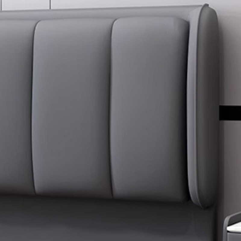 Simplistic Style Wingback Headboard in Lumber with No Distressing, Rectangular Shape for King/Queen/Full Bed, Featuring Sponge Upholstery Fill and Standard Height - image 13