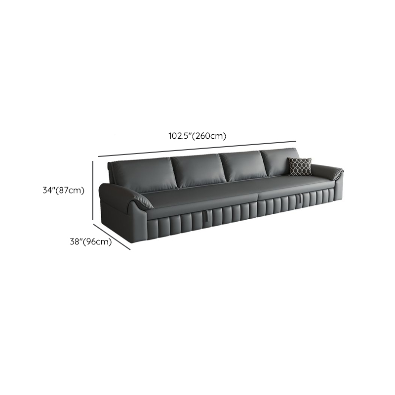 L-Shape/Straight Left Hand Facing/Horizontal Sofa Recliner/Convertible Sofa with Under-seat-storage - image 18