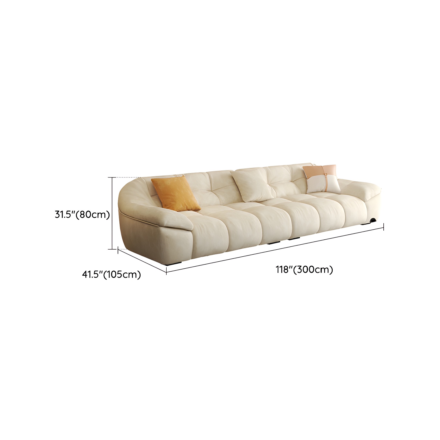 Comfortable Polyester Blend Showcase Sectional Sofa for Contemporary Home Decor - image 16