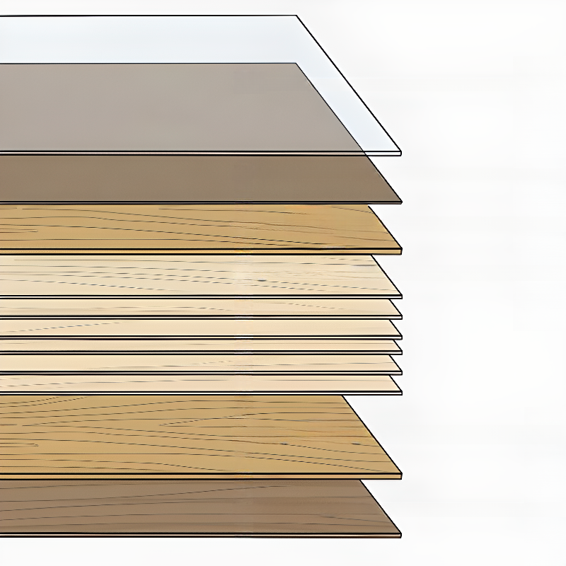 Organic Modern Nightstand With Drawer Organization Featuring 2 Drawers and Real Wood Countertop - image 10