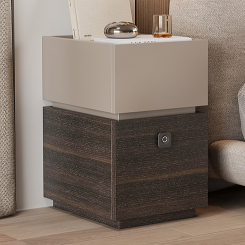 Organic Modern Nightstand With Drawer Organization featuring 2 Drawers and Composite Wood Countertop - image 11