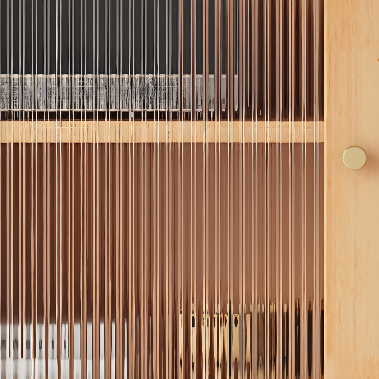 Scandinavian Glass Door Wood Cabinet with Drawers and Adjustable Shelves - Elegant Storage Furniture - image 10