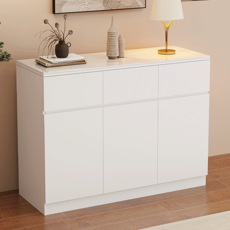 Sideboard with 4 Drawers/3 Drawers/2 Drawers, Narrow/Standard Size, Drawers Storage, Sintered Stone Countertop, Alterable Shelf, 4 Doors/3 Doors/2 Doors, and Tabletop - image 6