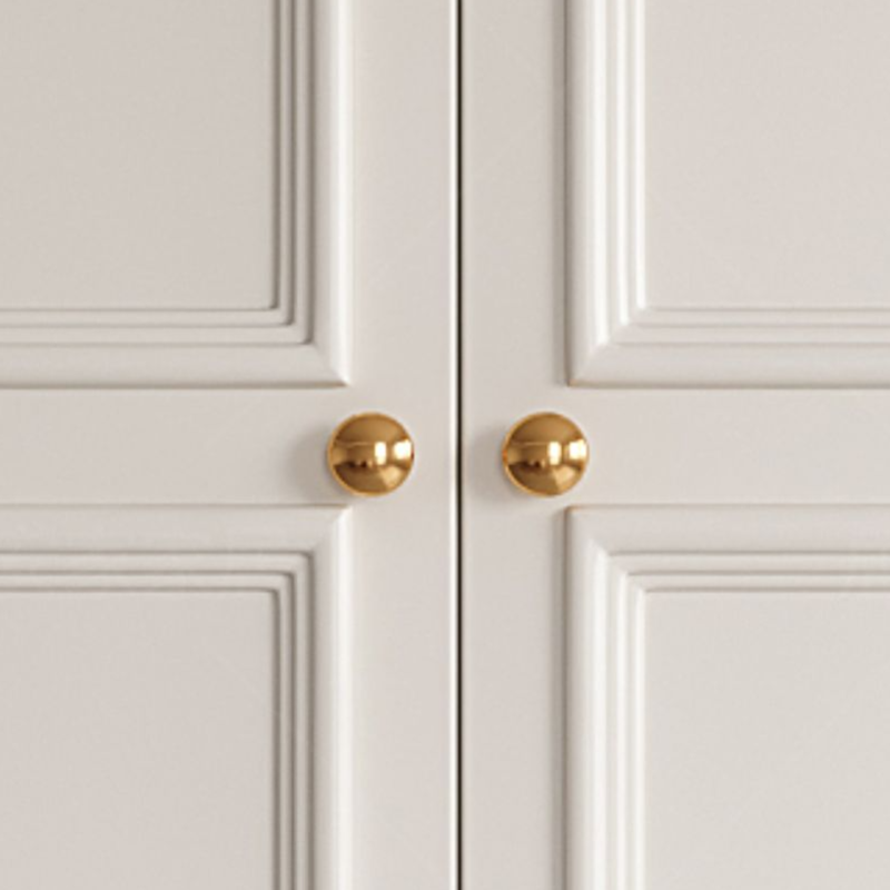 Chalk Modern Wooden Standalone Almirah with Soft Close Drawer, Soft Close Door, and Interior Shelves - image 4