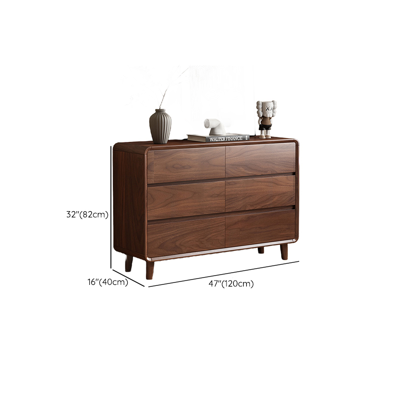 Cocoa Casual Rubberwood Double Dresser/Lingerie Chest with 9 Drawers/6 Drawers/8 Drawers Horizontal/Vertical - image 10