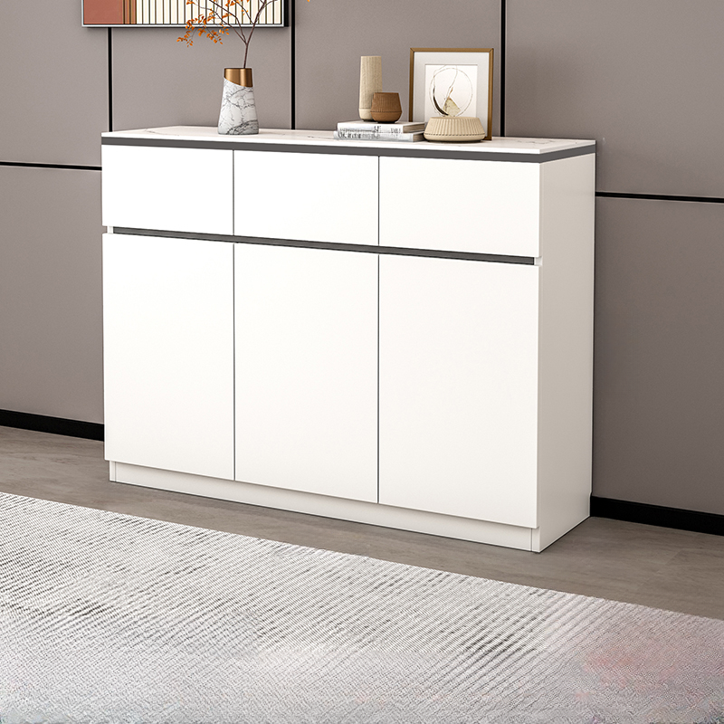 Four Internal Shelves/Two Internal Shelves & 4 Doors/5 Doors & 2 Drawers/5 Drawers Standard Sintered Stone Sideboard with Compartment