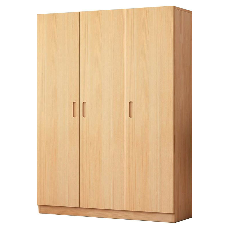 Freestanding Natural Wood Natural Wardrobe - image 5