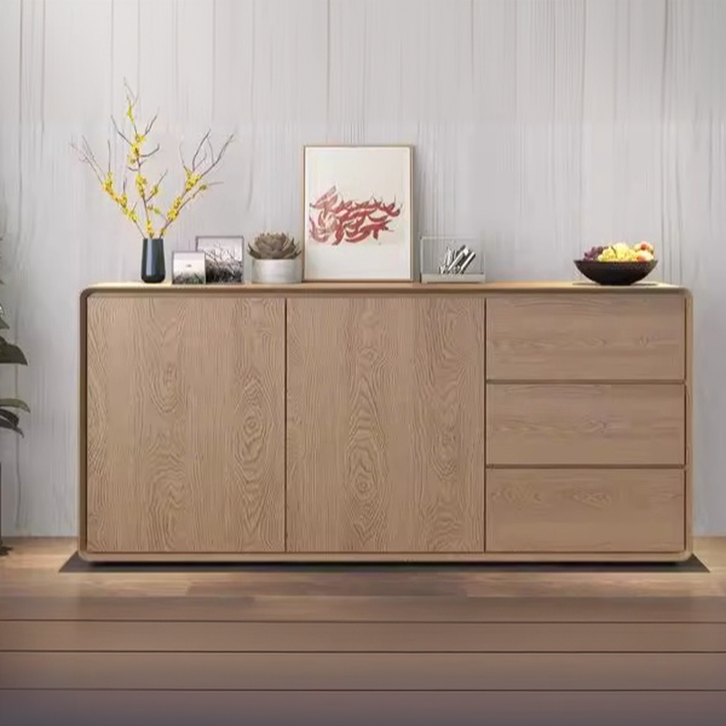 1 Shelf & 2 Doors & 3 Drawers Wood Standard/Narrow Sideboard with Closet & Kitchen Cupboards - image 10