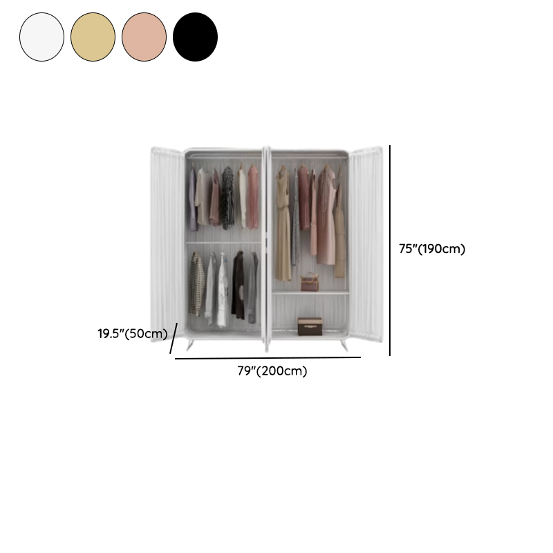 Modish Independent Alloy Almirah with Clothing Rod & Interior Shelves - image 12