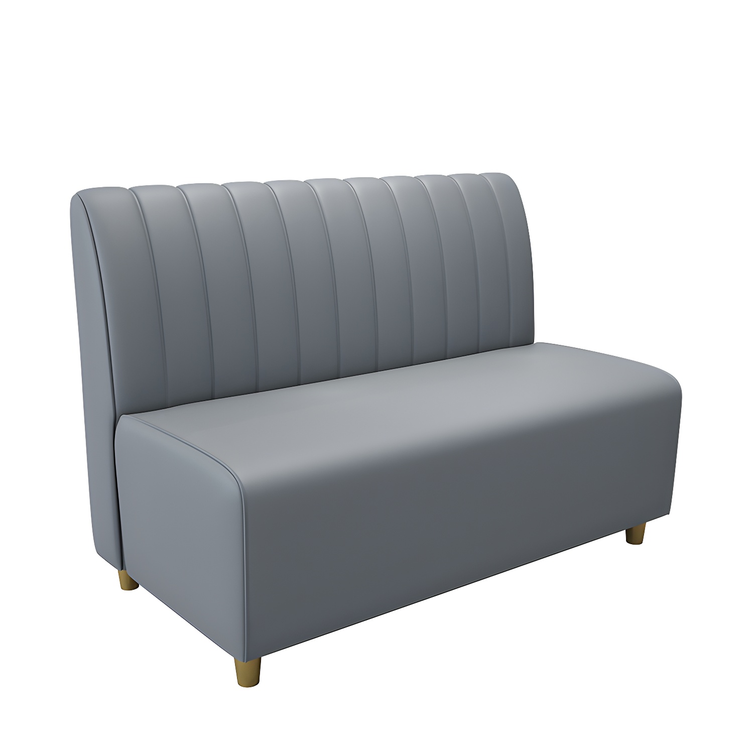 47.27"D x 25.59"W x 33.46"H Contemporary Glam 2-seat Sofa for Restaurant - image 11