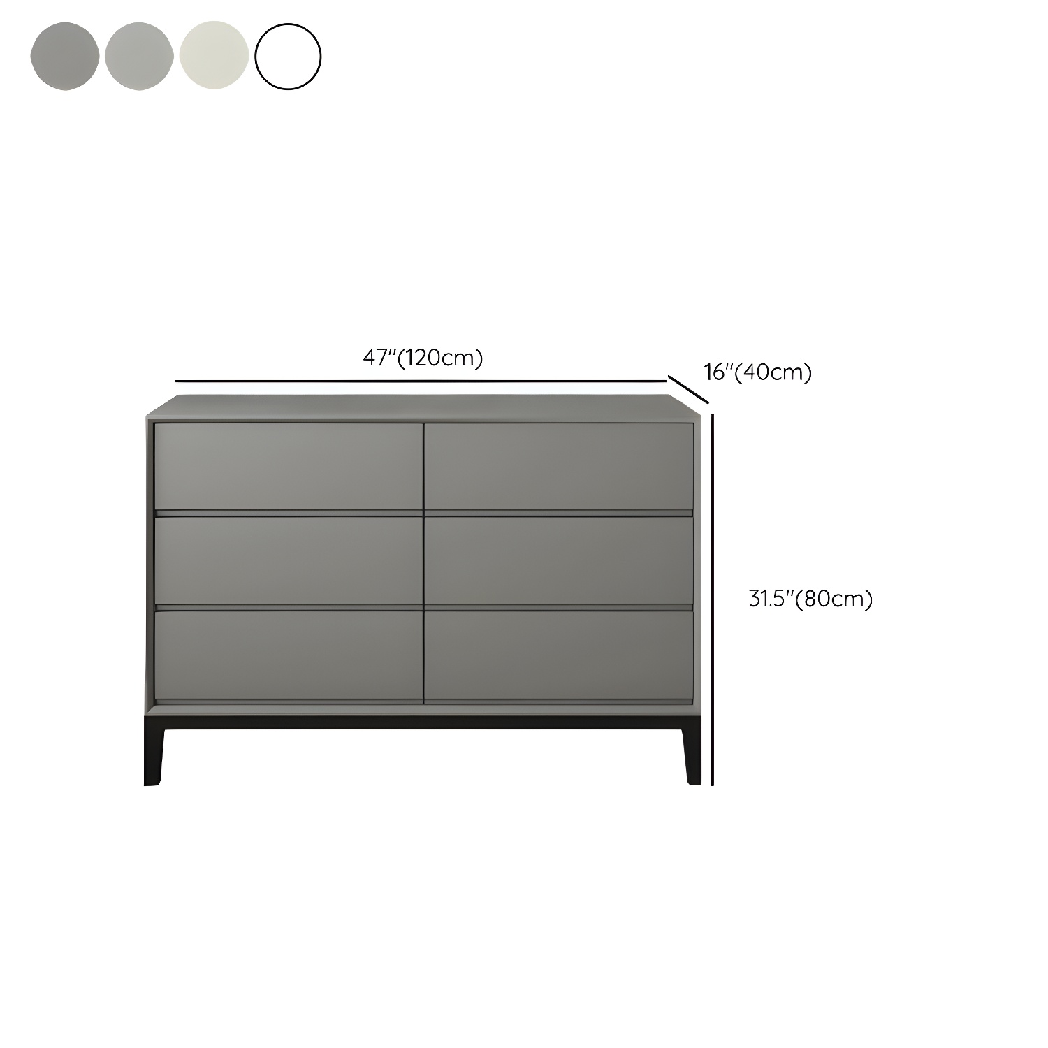 Pine Wood Modern Dresser with Soft Close Drawers - Compact and Stylish Bedroom Storage Solution - image 13