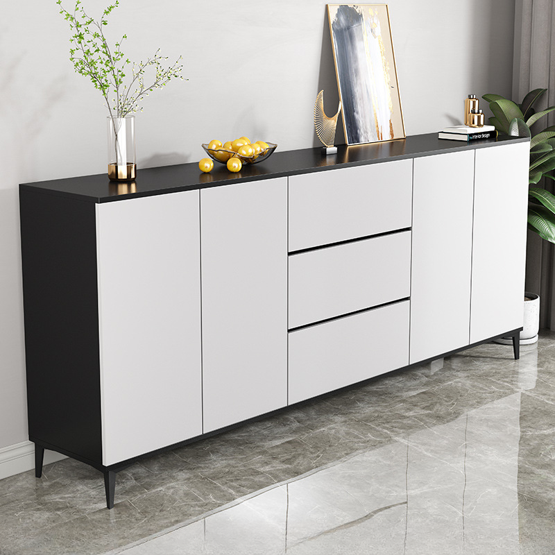 Versatile Sideboard with 2/3 Drawers, Closet Cabinet, Standard/Narrow/Wide Sizes, 3/Two Internal Shelves, Drawer Storage, Manufactured Wood/Stone Countertop, and 4/2/3 Doors - image 9