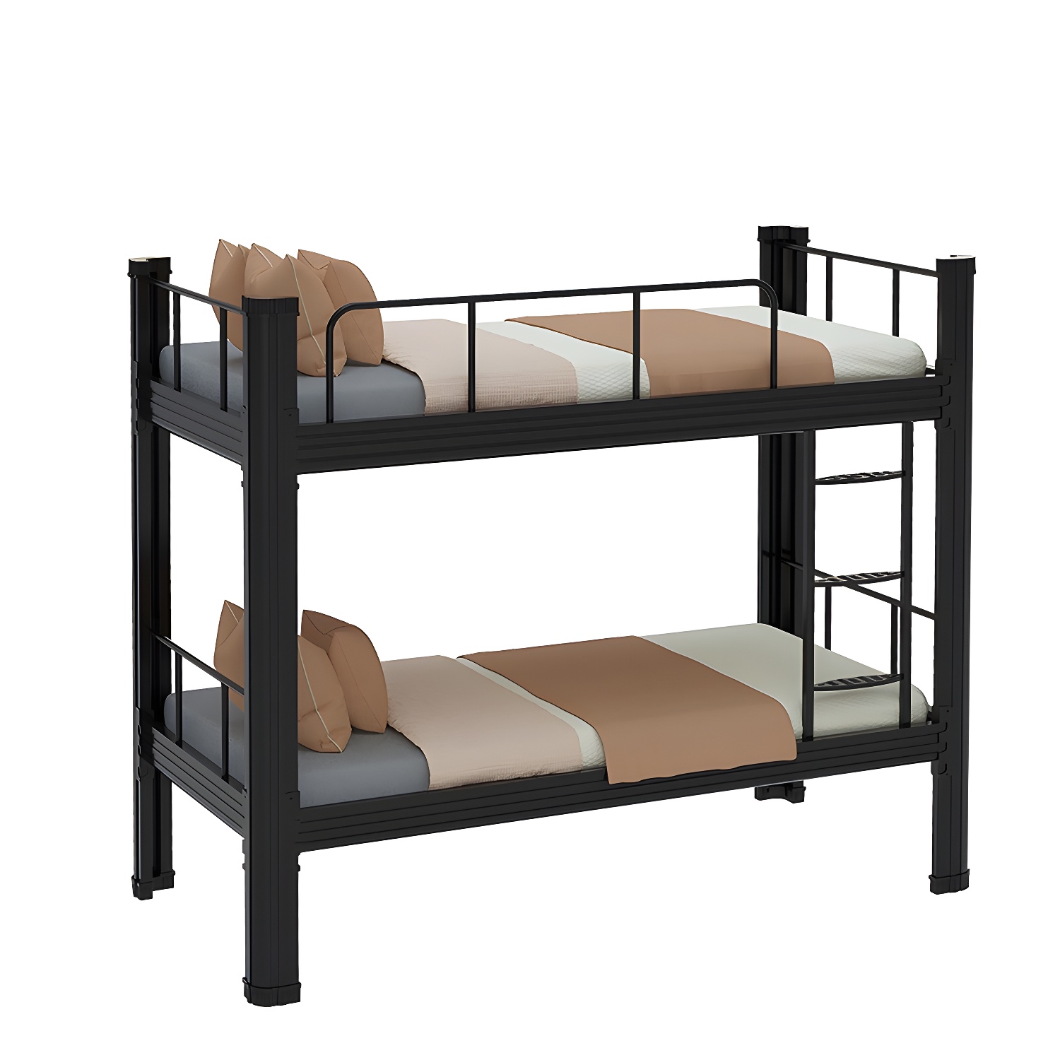 Sleek Iron Frame Modern Bed - Solid Construction and Clean Design for a Restful Sleep - image 7
