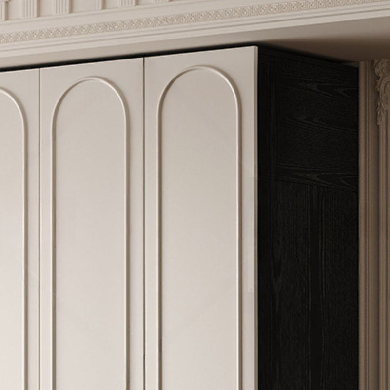 Chalk Casual Wooden Independent Almirah with Soft Close Drawer, Soft Close Door, and Interior Shelves - image 4