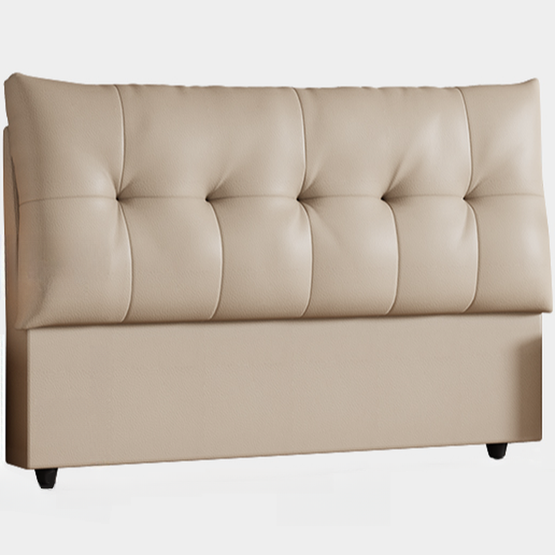 Trendy Panel Headboard with No Distressing, Piled Tufted Rectangle for Queen/Full Bed, Sponge Upholstery Fill, Standard Height - image 9